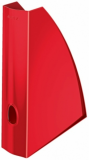 Suport vertical A4 pentru documente WOW Leitz rosu metalizat